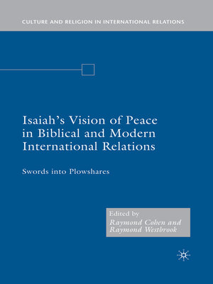 cover image of Isaiah's Vision of Peace in Biblical and Modern International Relations